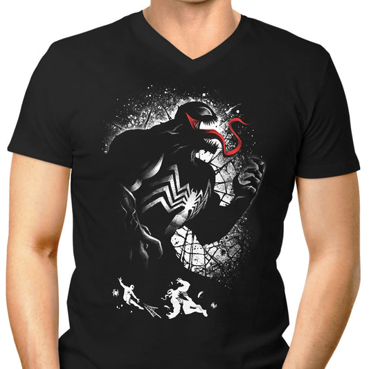 Symbiote and Host - Men's V-Neck