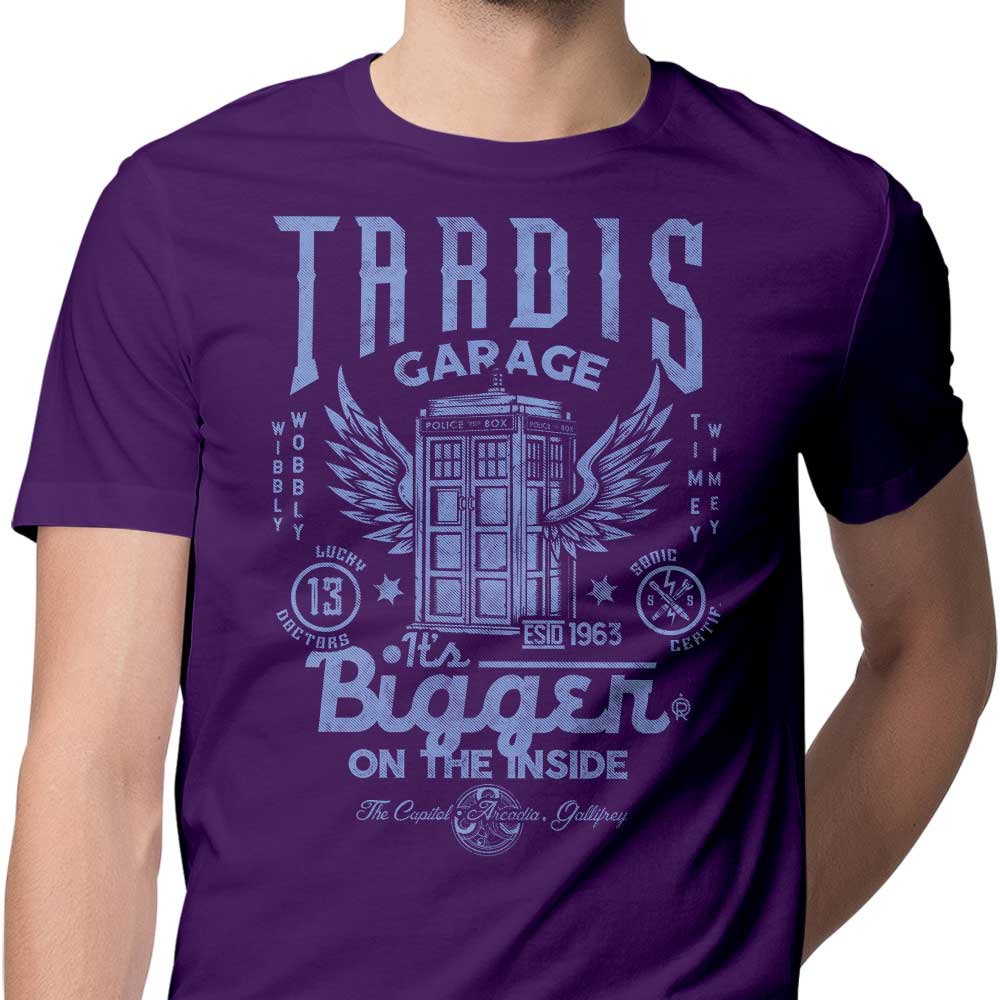 Tardis Garage - Men's Apparel