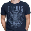 Tardis Garage - Men's Apparel