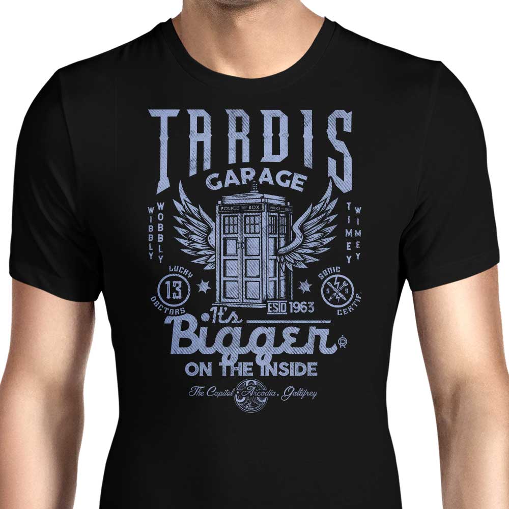 Tardis Garage - Men's Apparel