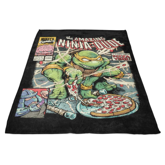 The Amazing Ninja Dude - Fleece Blanket