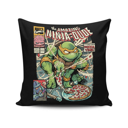 The Amazing Ninja Dude - Throw Pillow