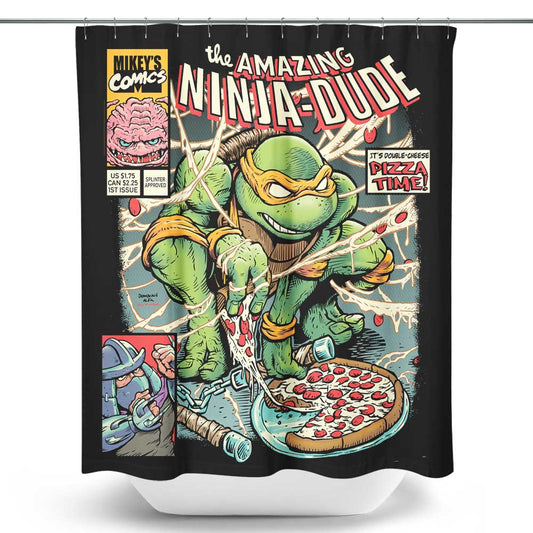 The Amazing Ninja Dude - Shower Curtain