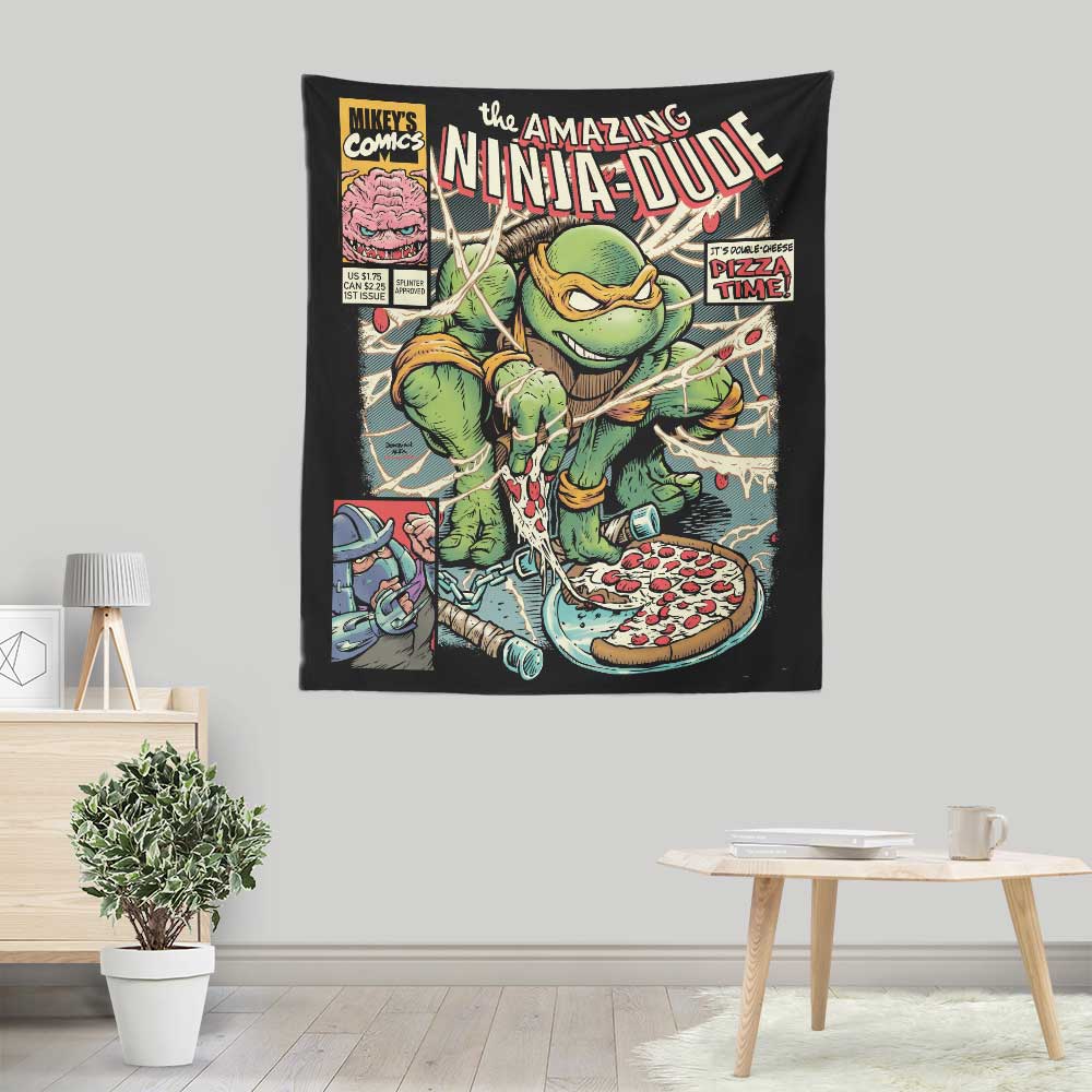 The Amazing Ninja Dude - Wall Tapestry