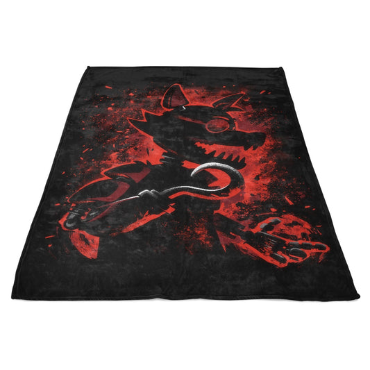 The Animatronic Fox - Fleece Blanket