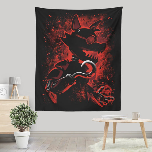 The Animatronic Fox - Wall Tapestry