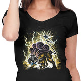 The Beast of Crashing Thunder - Women's V-Neck