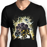 The Beast of Crashing Thunder - Men's V-Neck