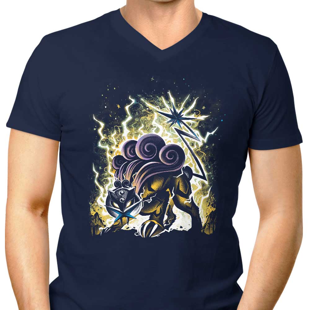 The Beast of Crashing Thunder - Men's V-Neck