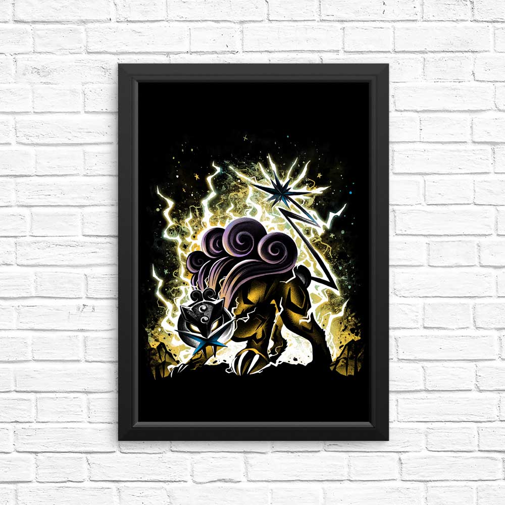 The Beast of Crashing Thunder - Posters & Prints