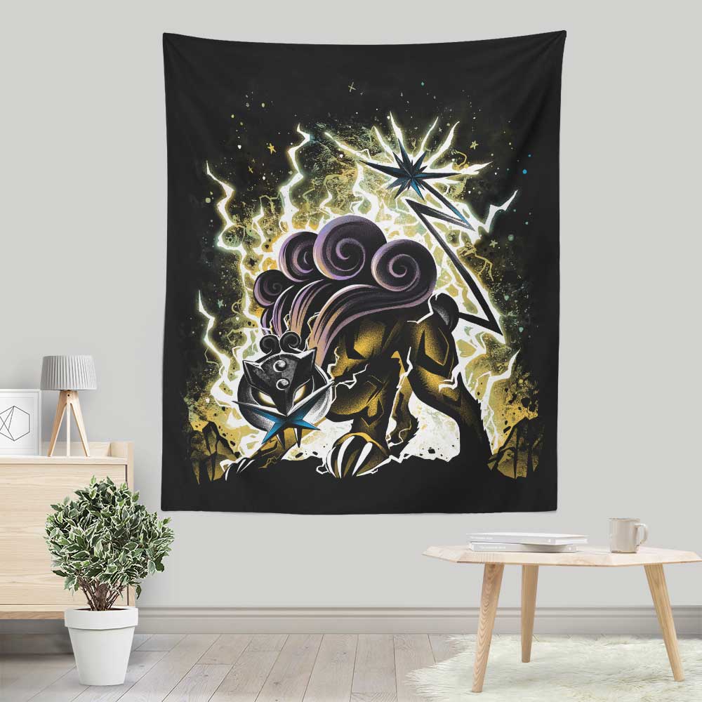 The Beast of Crashing Thunder - Wall Tapestry