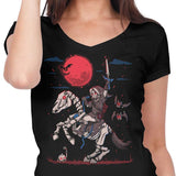 The Blood Moon Rises - Women's V-Neck