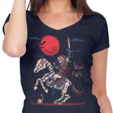 The Blood Moon Rises - Women's V-Neck