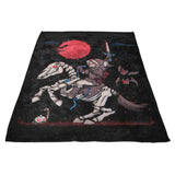 The Blood Moon Rises - Fleece Blanket