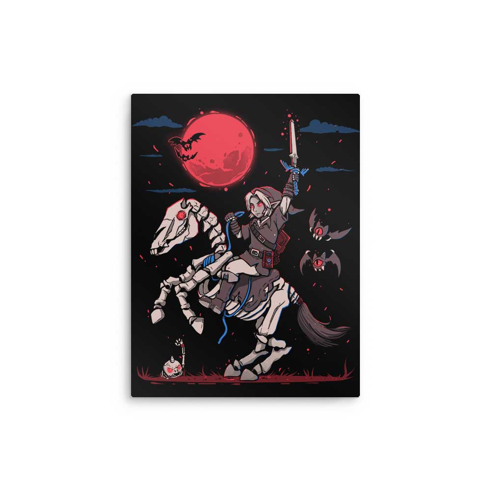 The Blood Moon Rises - Metal Print