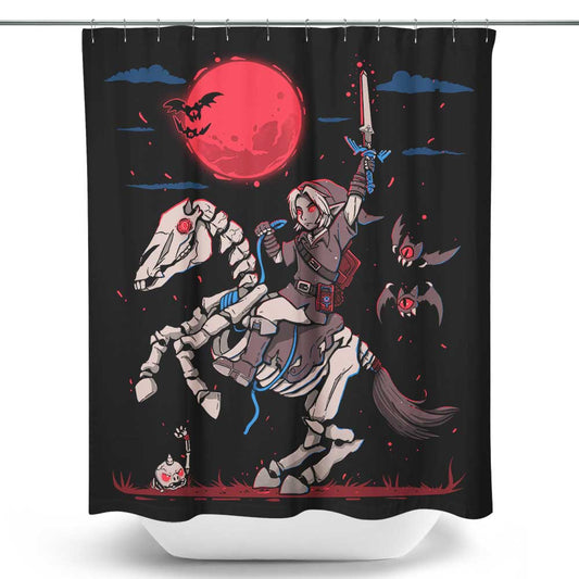 The Blood Moon Rises - Shower Curtain