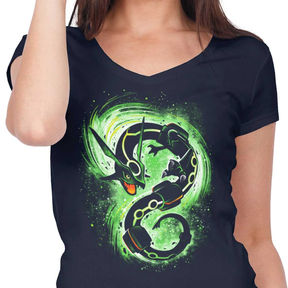 The Dragon Ascent - Women's V-Neck