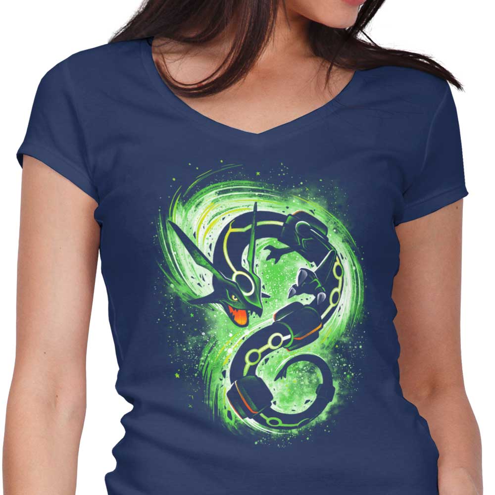 The Dragon Ascent - Women's V-Neck