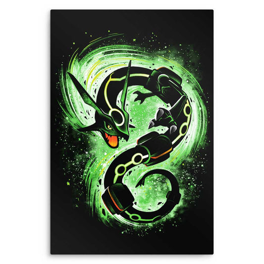 The Dragon Ascent - Metal Print