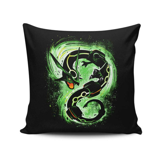 The Dragon Ascent - Throw Pillow