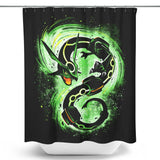 The Dragon Ascent - Shower Curtain