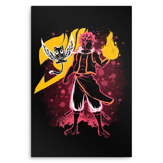 The Fire Magic - Metal Print