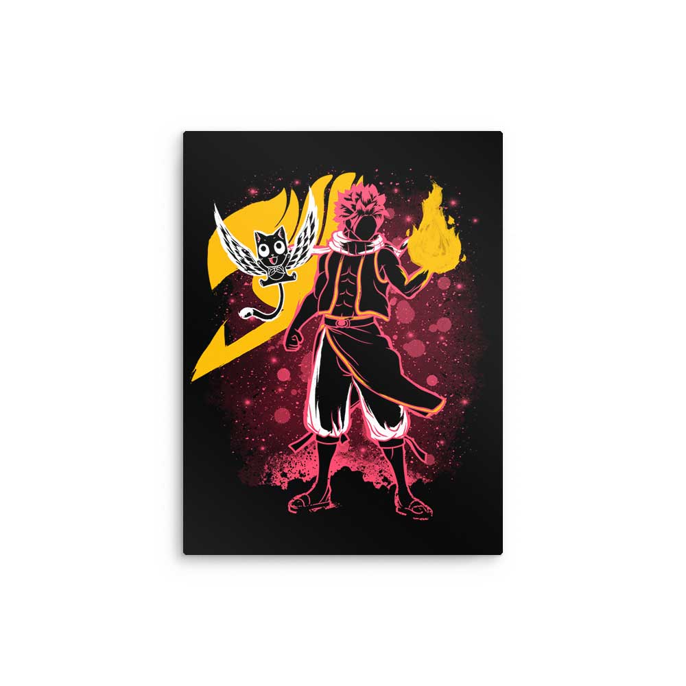 The Fire Magic - Metal Print