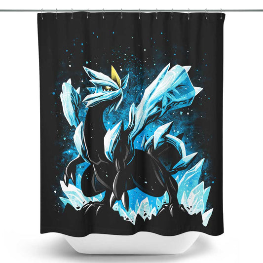 The Force of Absolute Zero - Shower Curtain