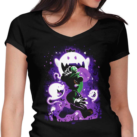 The Ghost Plumber - Women's V-Neck