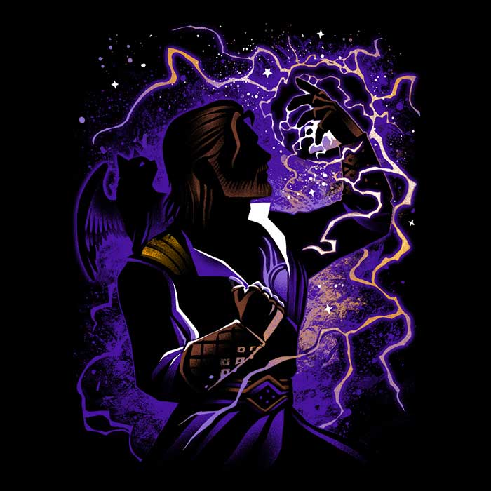 The Human Wizard - Metal Print