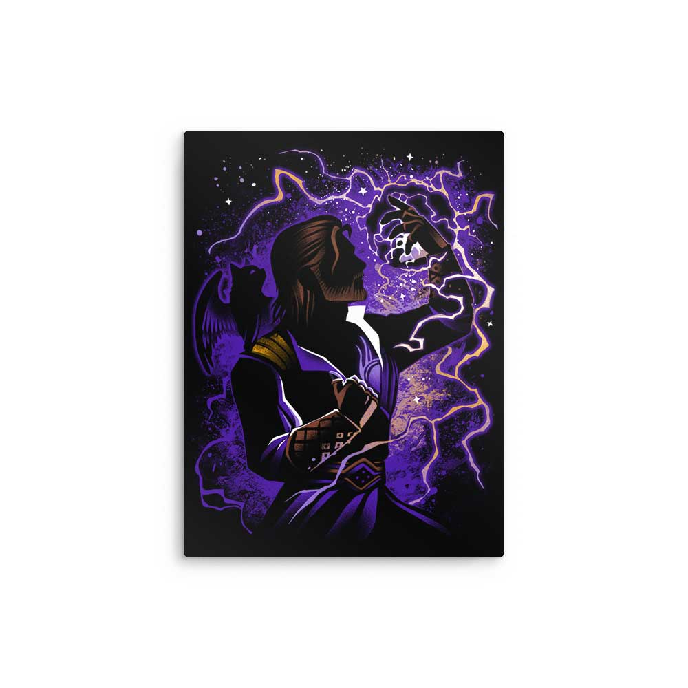 The Human Wizard - Metal Print