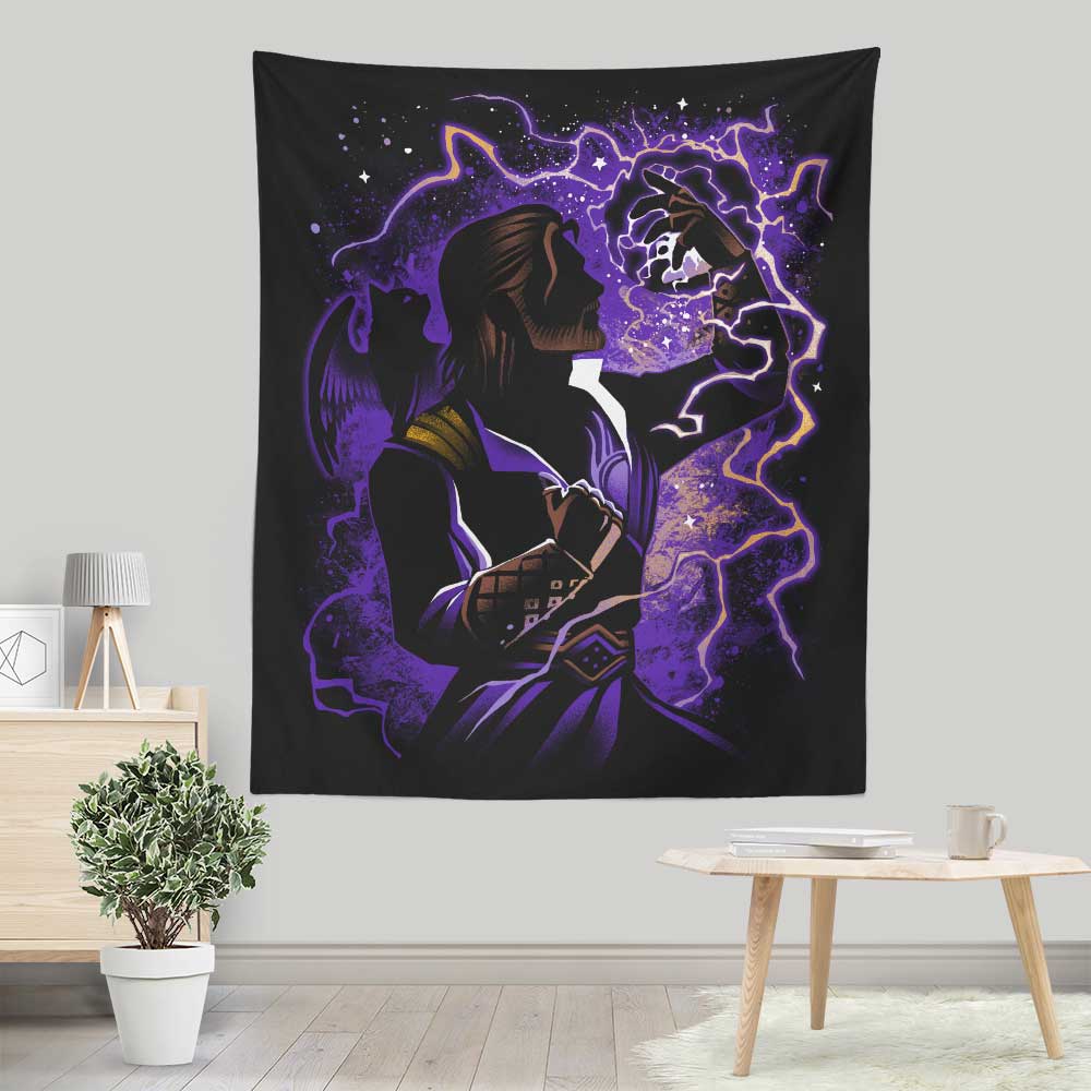 The Human Wizard - Wall Tapestry