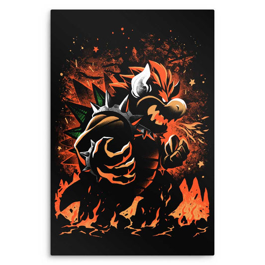 The King of Awesome - Metal Print