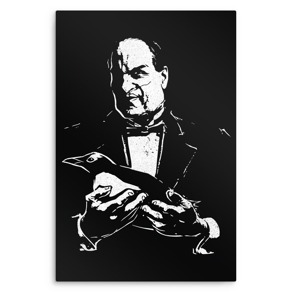 The Penguinfather - Metal Print