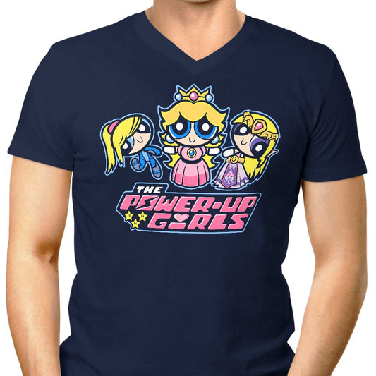 The Power Up Girls - Men's V-Neck