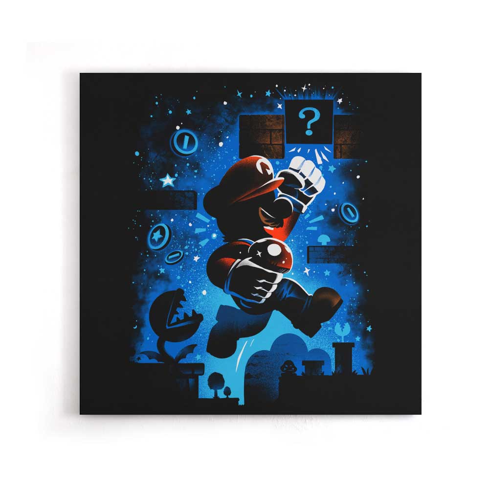 The Red Plumber - Canvas Print