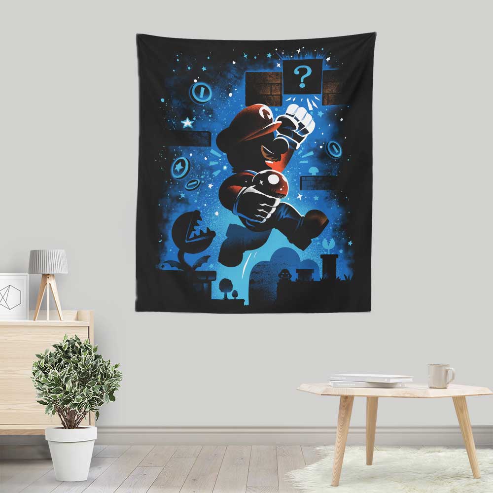 The Red Plumber - Wall Tapestry