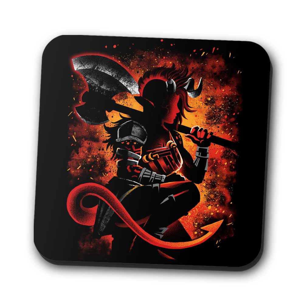 The Tiefling Warrior - Coasters