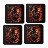 The Tiefling Warrior - Coasters