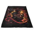 The Tiefling Warrior - Fleece Blanket