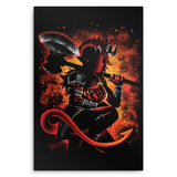 The Tiefling Warrior - Metal Print