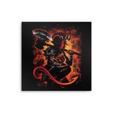 The Tiefling Warrior - Metal Print