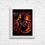 The Tiefling Warrior - Posters & Prints