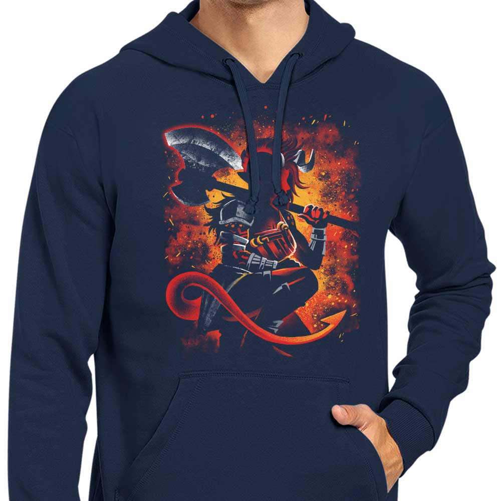 The Tiefling Warrior - Hoodie