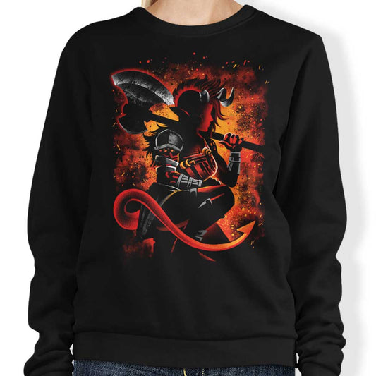 The Tiefling Warrior - Sweatshirt