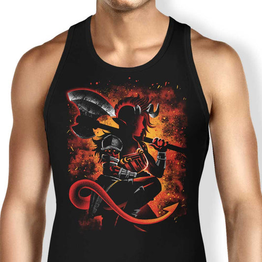 The Tiefling Warrior - Tank Top