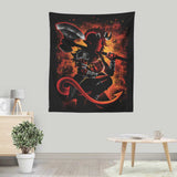 The Tiefling Warrior - Wall Tapestry