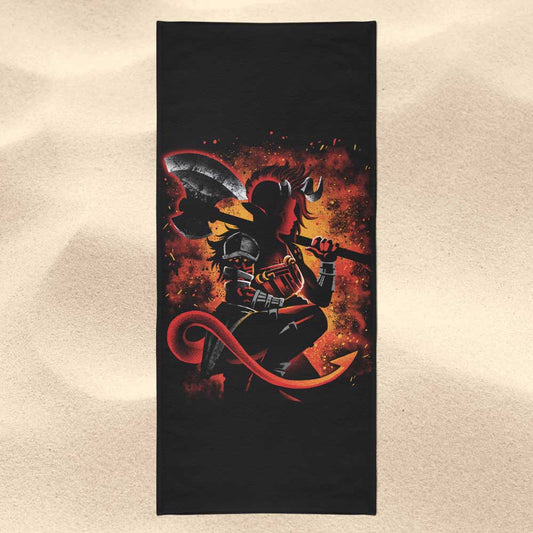 The Tiefling Warrior - Towel