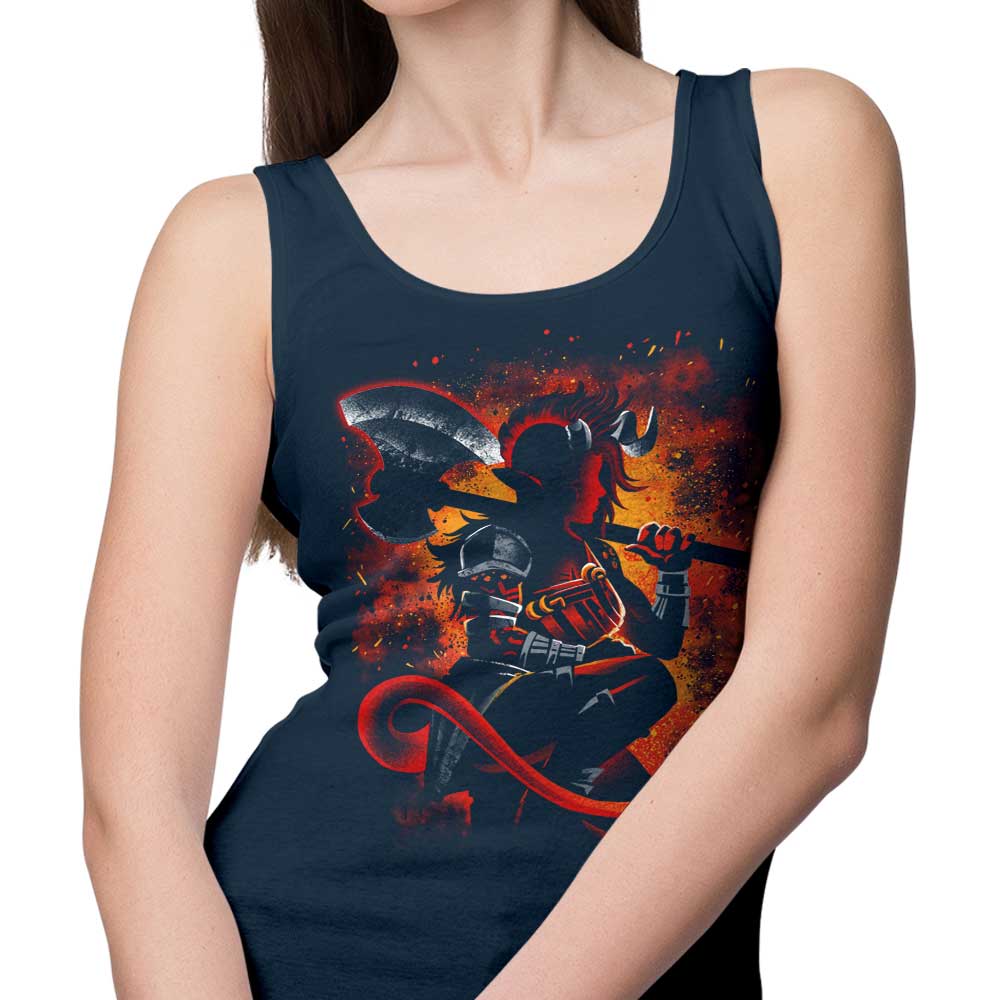 The Tiefling Warrior - Tank Top