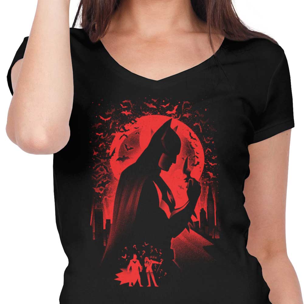 The Vengeant Night - Women's V-Neck